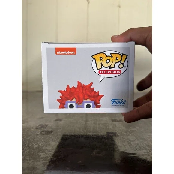 FUNKO POP! TELEVISION: Rugrats: Chuckie Finster Vinyl Figure #1207 - Picture 6 of 7